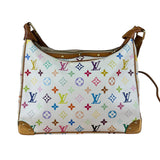 Louis Vuitton White Multi Murakami Boulogne Shoulder Bag