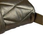 Saint Laurent Metallic Bronze Lambskin Quilted Le 57 Shoulder Bag