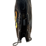 Chanel Black Patent Leather Quilted Lipstick Tote 2011