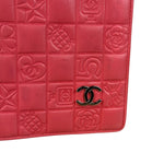 Chanel Pink Quilted Leather Lucky Symbols Long Wallet 2004