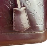 Louis Vuitton Monogram Vernis Alma GM Burgundy
