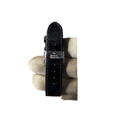 Vivienne Westwood White & Black Orb Dial Black Strap