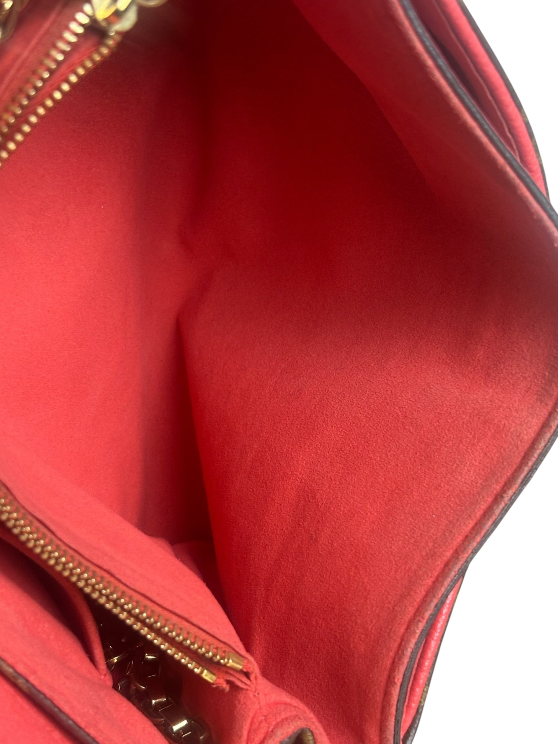 Louis Vuitton Pink Monogram Canvas Pallas Chain Shoulder Bag