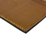 Valentino Brown Tan Leather Flat Pouch