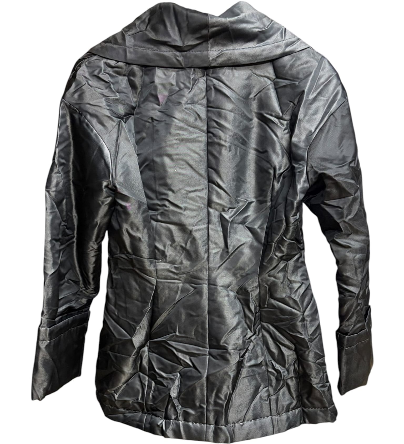 Karl Lagerfeld Shiny Black Jacket