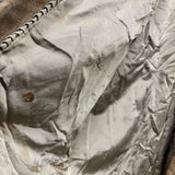 Vintage Light Brown Quilted Mink Fur Coat