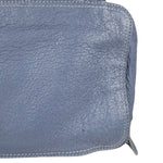 Balenciaga Vintage Blue Leather Mini Pochette