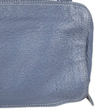 Balenciaga Vintage Blue Leather Mini Pochette