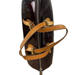 Louis Vuitton Burgundy Monogram Vernis Rosewood Avenue Handbag