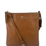 Coach Tan Brown Pebble Leather Crossbody Bag