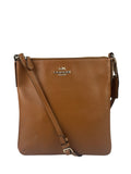Coach Tan Brown Pebble Leather Crossbody Bag