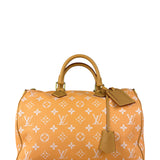 Louis Vuitton Calfskin Monogram Speedy P9 Bandouliere 40