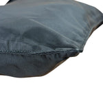 Prada Black Vela Nylon Flat Crossbody Bag