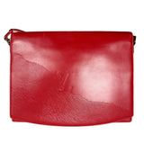 Louis Vuitton Red Epi Opera Delphes Work Bag