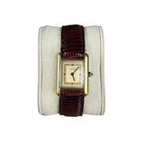 Cartier Tank Champagne Roman Numeral Dial