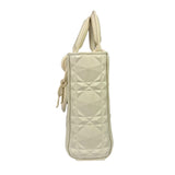 Christian Dior White Lady D-Joy Geometric 2Way Handbag