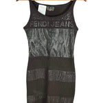 Fendi Jeans Knit Dress Brown
