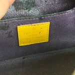 Louis Vuitton Yellow Epi Pouch