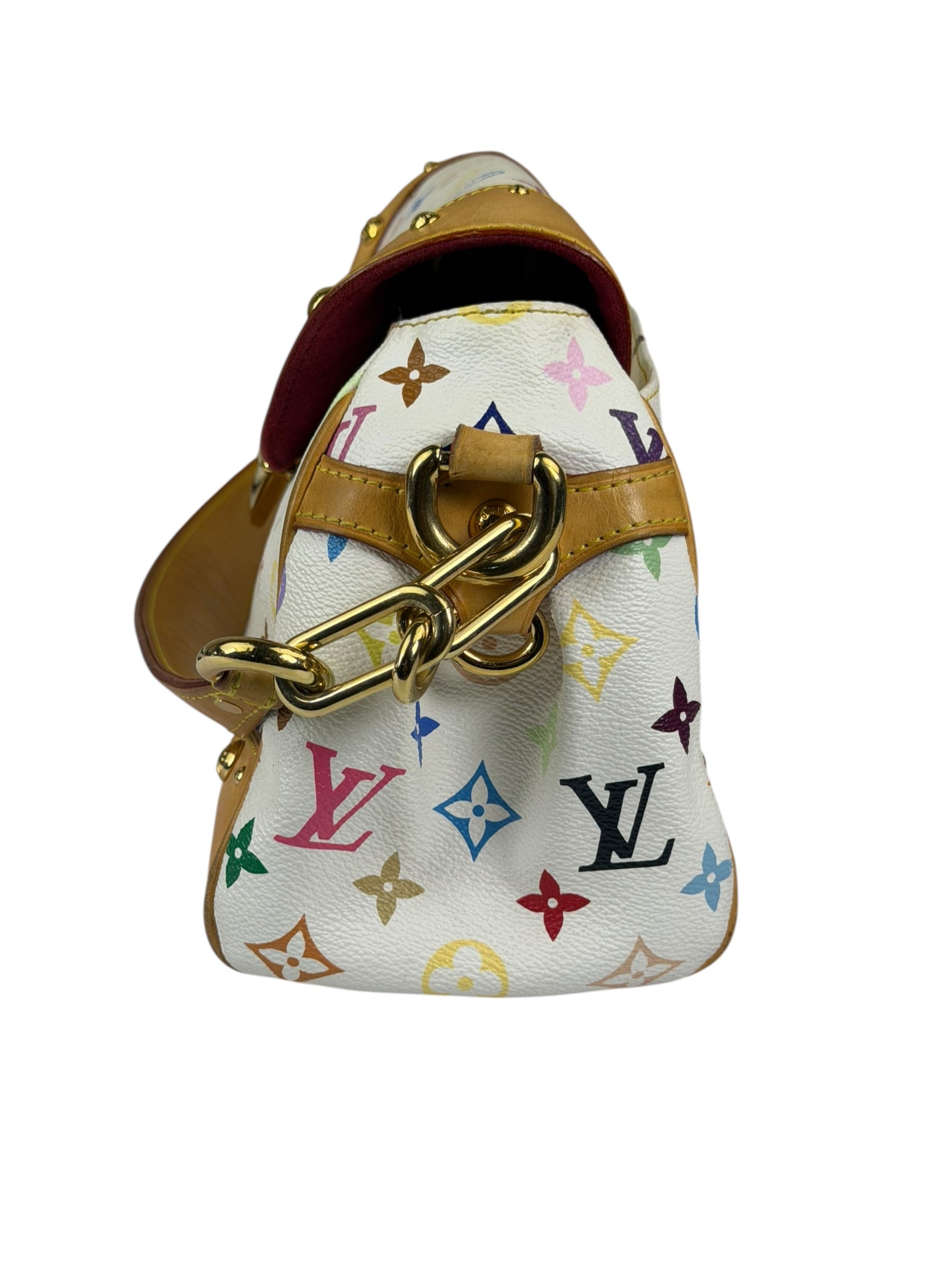 Louis Vuitton x Takashi Murakami Multicolore Monogram Beverly PM