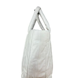 Rag & Bone White Leather Puffer Tote