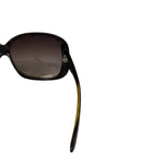 Prada SPR25N Brown Tortoiseshell Acetate Oversized Sunglasses