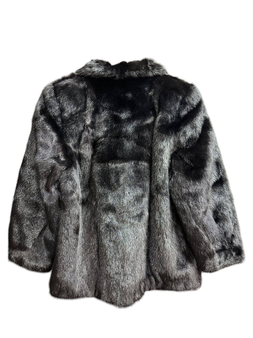 Vintage Belle Vison Black Mink Fur Coat