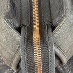 Balenciaga Black Leather Giant Gold City Two-Way Bag 21