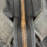 Balenciaga Black Leather Giant Gold City Two-Way Bag 21