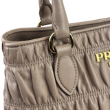 Prada Blush Pink  Gaufre Nappa Leather Two-Way Bag