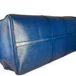 Louis Vuitton Blue Epi Keepall 55