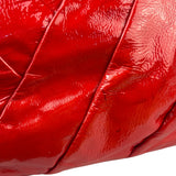 Coach Red Patent Leather Two-Way Bag