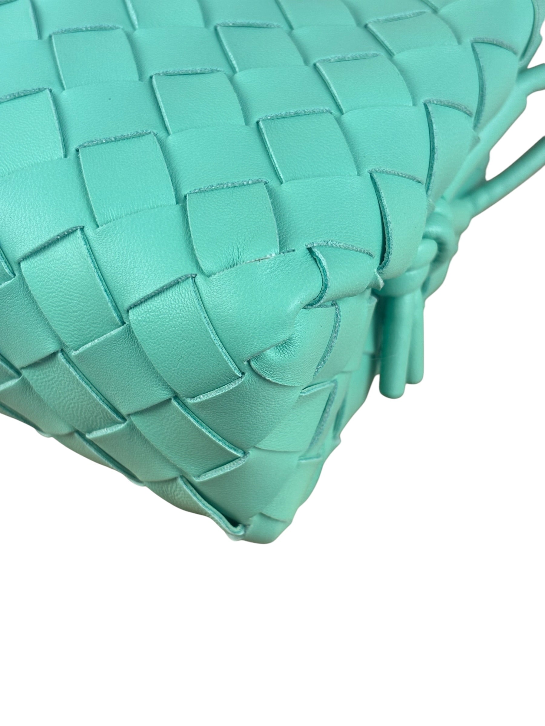 Bottega Veneta Mint Mini Loop Camera Bag