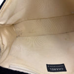 Chanel Black Wool Quilted 2.55 Chain Flap Bag '97-'99