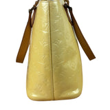 Louis Vuitton Yellow Vernis Houston Tote MM