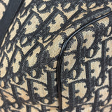 Christian Dior Vintage Navy Trotter Boston Bag