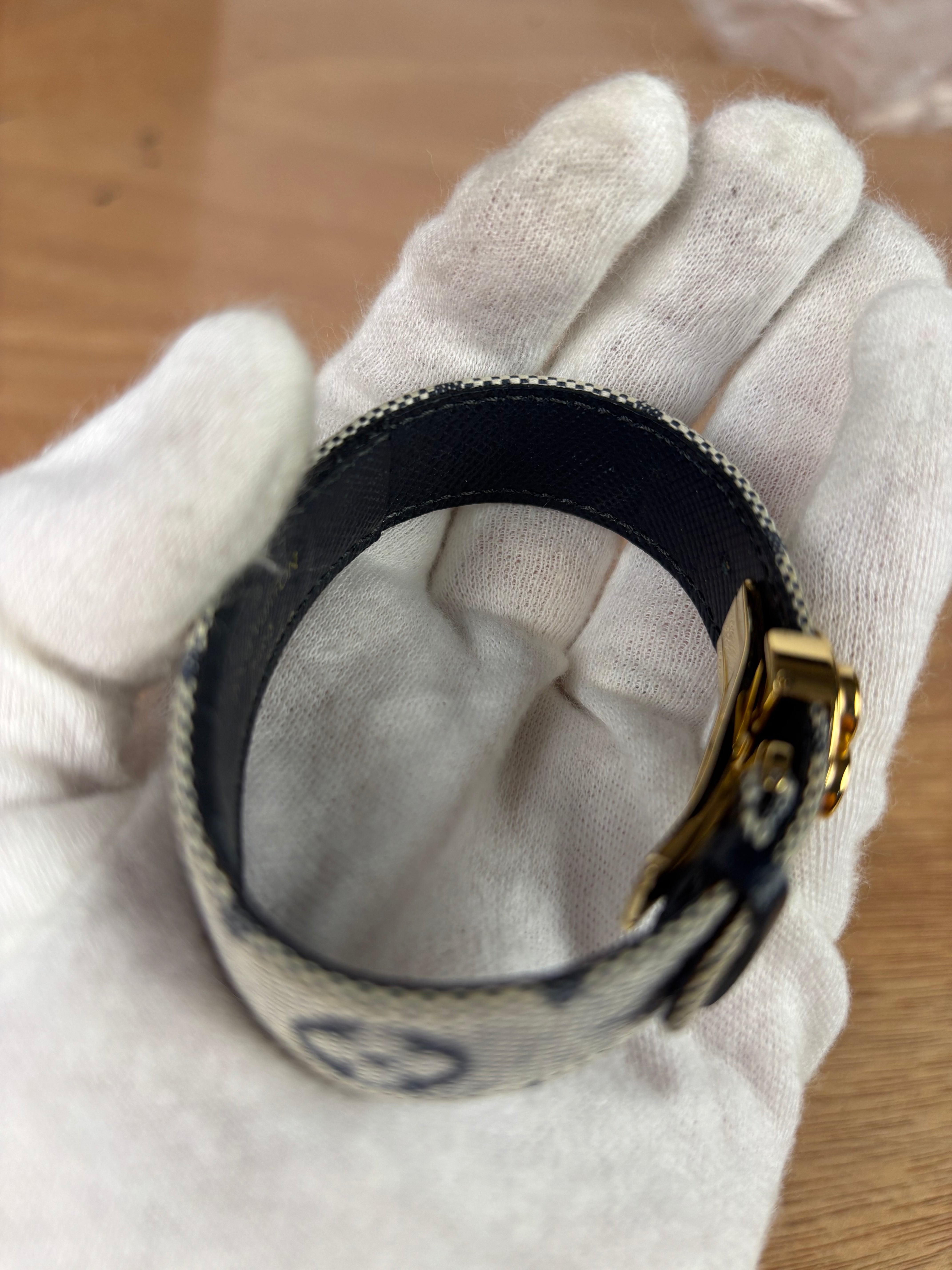 Louis Vuitton Monogram Mini Lin Good Luck Bracelet
