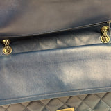 Chanel Blue Reissue 225 Double Flap Bag 1991