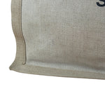 Saint Laurent Beige Canvas Rive Gauche Tote Bag