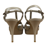 Saint Laurent King Palm Heels Beige