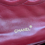Chanel Black Quilted Single Flap Bag 1988