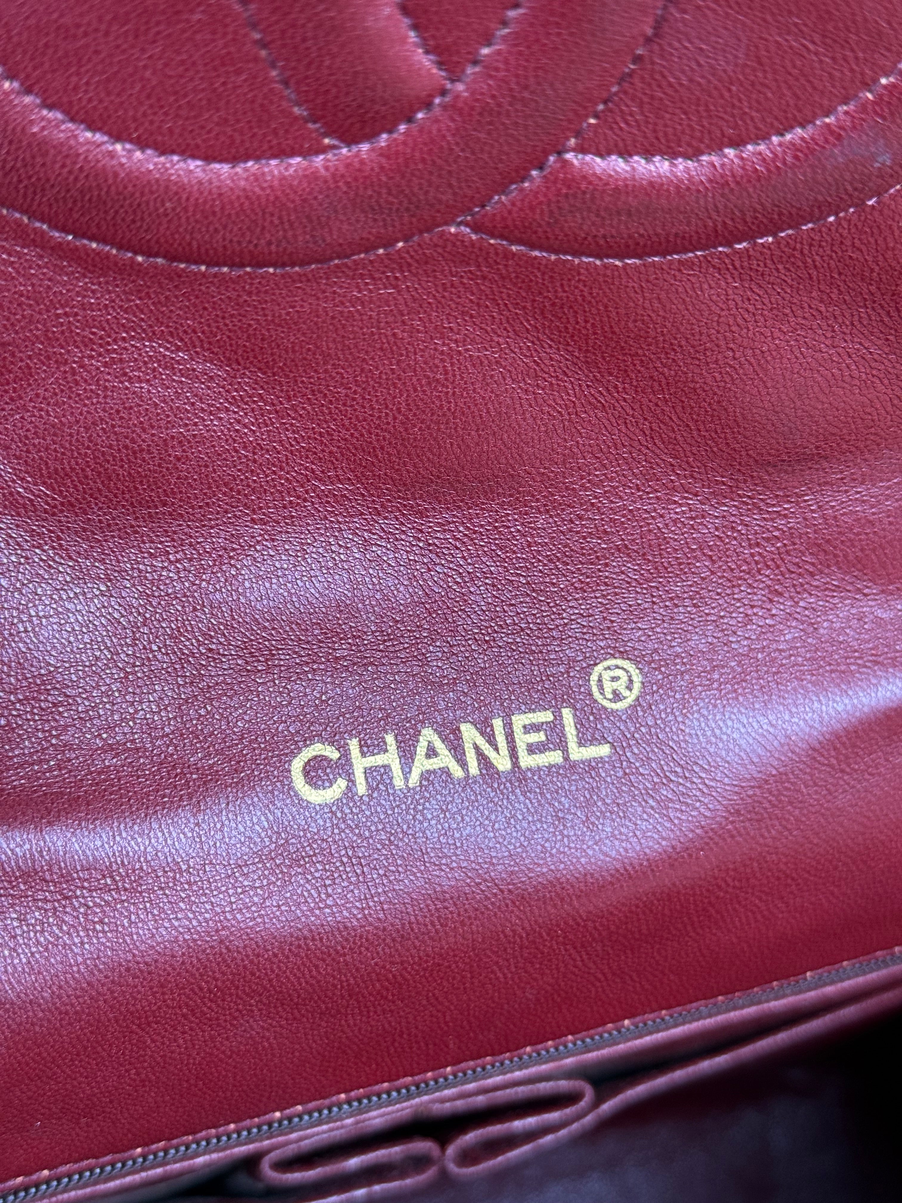 Chanel Black Quilted Single Flap Bag 1988