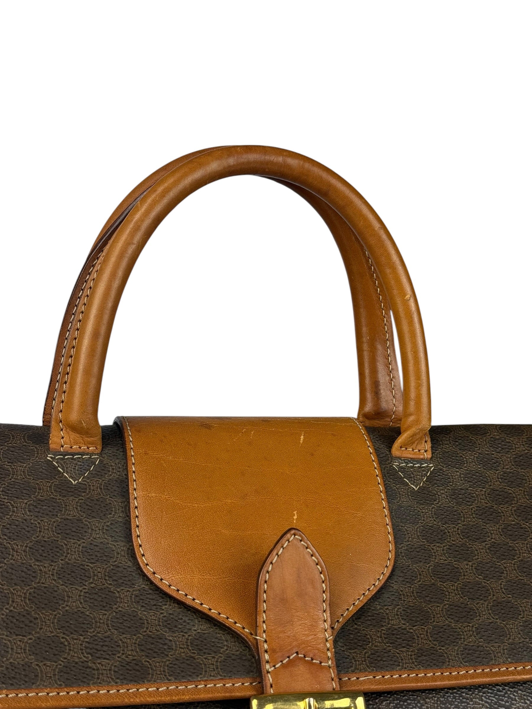Celine Vintage Macadam Travel Bag