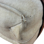 Chloe Leather Trim Woody Medium Tote Bag