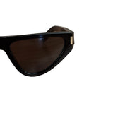 Yves Saint Laurent Black New Wave Sunglasses SL 468