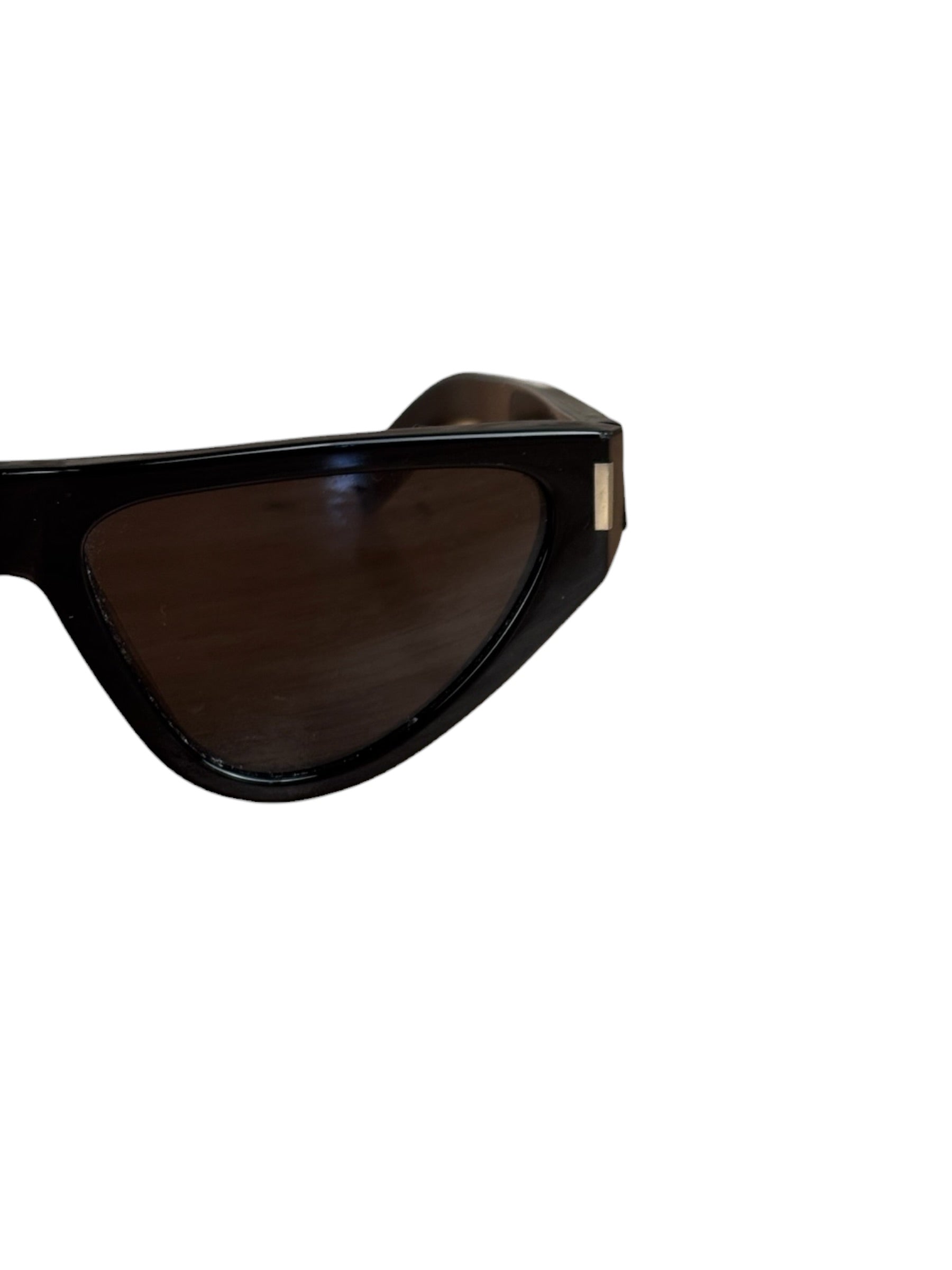 Yves Saint Laurent Black New Wave Sunglasses SL 468