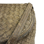 Bottega Veneta Brown Intrecciato Crossbody