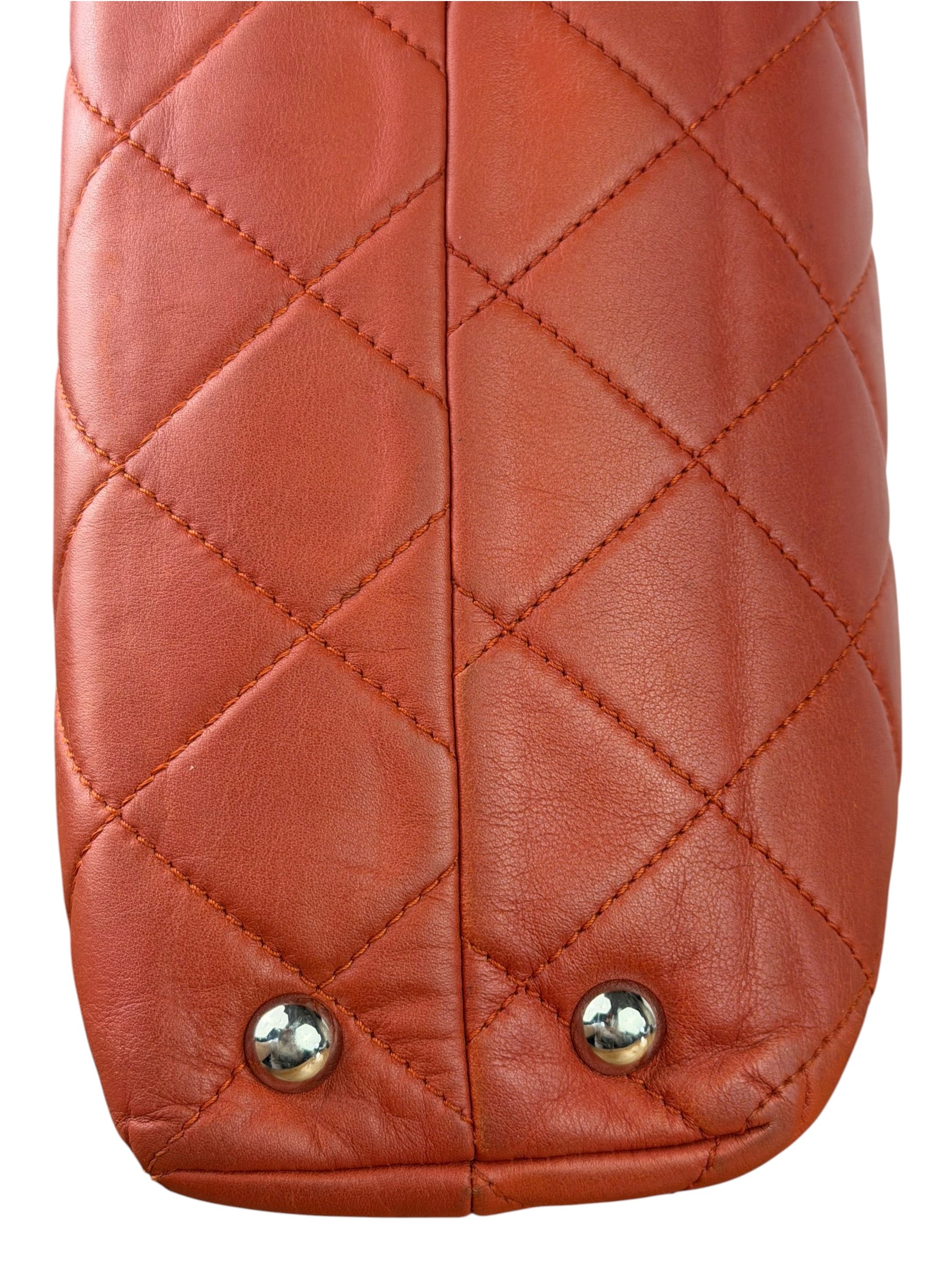 Chanel Quilted Lambskin In The Business North/South Tote 2010