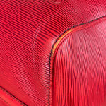 Louis Vuitton Red Epi Keepall Duffel Hand Bag