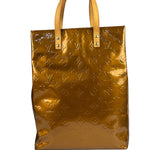 Louis Vuitton Metallic Bronze Vernis Reade MM