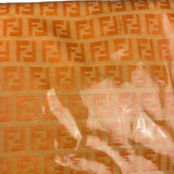 Fendi Orange Vinyl Mamma Baguette